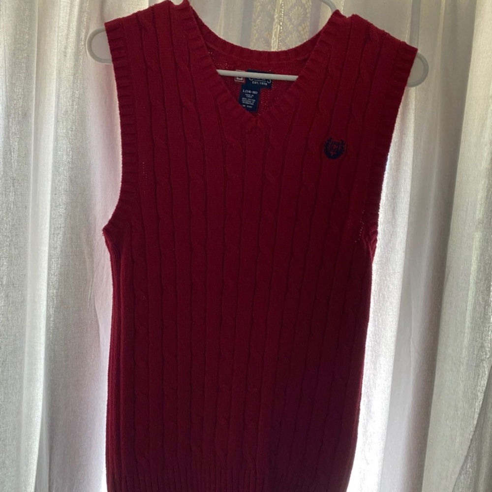 Chaps sweater vest